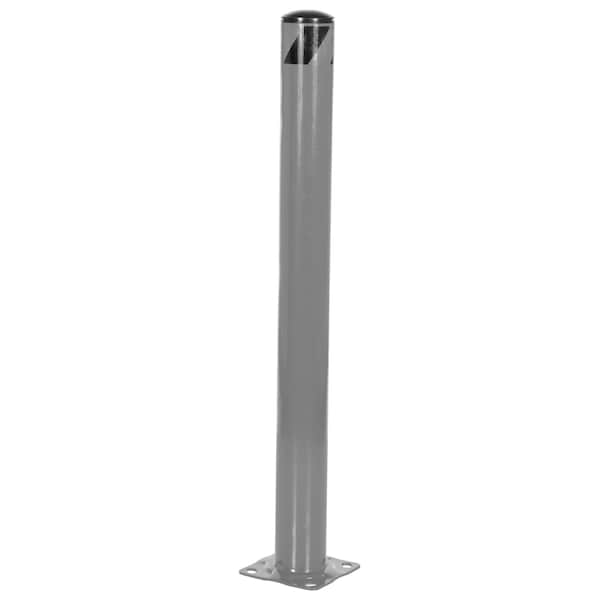 Vestil STEEL PIPE SAFETY BOLLARD 42"X5.5" GRAY BOL-42-5.5-GYSG - main